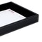 Dacasso Rustic Black Leather Letter Tray AG-1201 - alternate 3